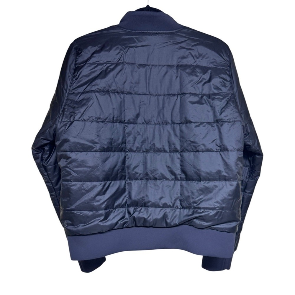 Lululemon Non-Stop Bomber Jacket Reversible Black Women's‎ Size 12 - Picture 9 of 15
